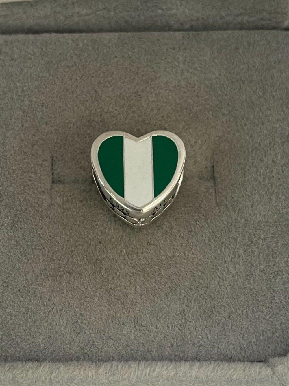 Pandora Nigeria Flag Exclusive Charm Bead